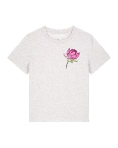 T-Shirt Frauen Blume - watapparel