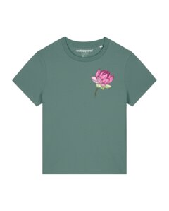 T-Shirt Frauen Blume - watapparel