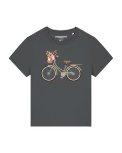 T-Shirt Frauen Damenfahrrad - watapparel