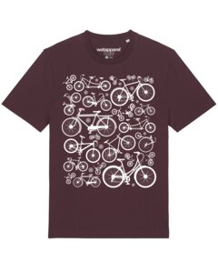 T-Shirt Unisex Fahrräder - watapparel