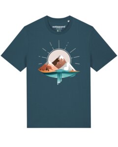 T-Shirt Unisex Sunrise & Lake - watapparel