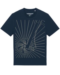 T-Shirt Unisex Fahrradspeichen - watapparel