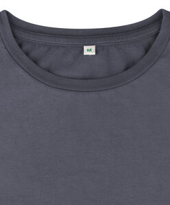 DamenT-Shirt mit gerollten Ärmeln aus 100% Bio-Baumwolle - Earth Positive