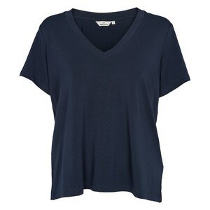 T-Shirt JOLINE mit V-Ausschnitt aus Tencel - Basic Apparel