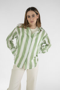 Bluse mit Streifen aus 100% Bio-Baumwolle - STORY OF MINE