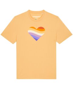 T-Shirt Unisex Rainbow Heart - watapparel