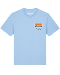 T-Shirt Unisex Rainbow Cassette - watapparel