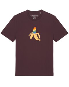 T-Shirt Unisex Rainbow Banana - watapparel