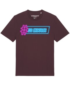 T-Shirt Unisex No Excuses - watapparel