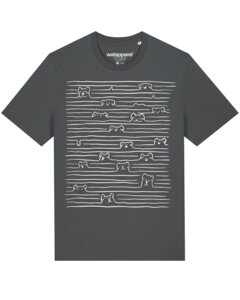 T-Shirt Unisex Doodle Dogs - watapparel