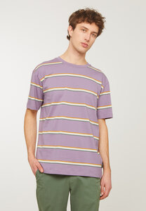 Herren T-Shirt gestreift aus Baumwolle (Bio) | T-Shirt ROWAN STRIPES - recolution