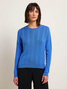 Pullover mit breiter Rippe aus Bio-Baumwolle - LANIUS