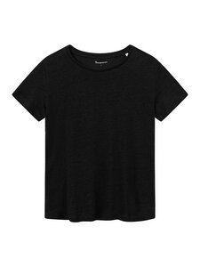 T-Shirt - Reg Linen Shirt - aus 100% biologischen Leinen - KnowledgeCotton Apparel