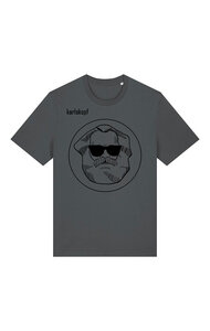 Herren Print T-Shirt 100% Bio-Baumwolle LOGO - karlskopf
