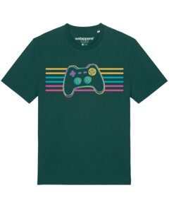 T-Shirt Unisex Retro Joystick - watapparel