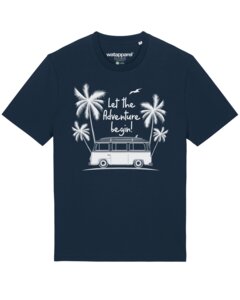 T-Shirt Unisex Let the adventure begin - watapparel