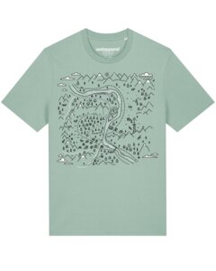 T-Shirt Unisex Landschaft - watapparel