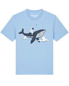 T-Shirt Unisex Spacewhale - watapparel