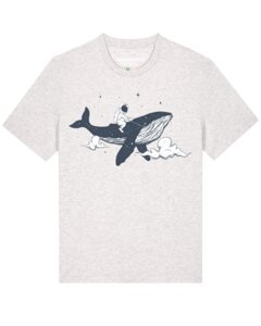 T-Shirt Unisex Spacewhale - watapparel