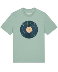 T-Shirt Unisex Broken Vinyl - watapparel