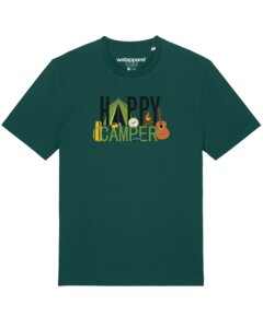 T-Shirt Unisex Happy Camper - watapparel