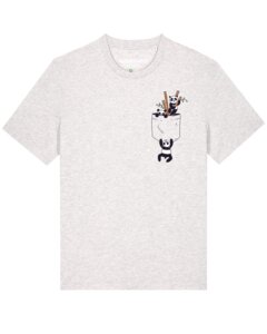 T-Shirt Unisex Pocket Pandas - watapparel