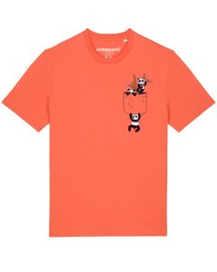 T-Shirt Unisex Pocket Pandas - watapparel