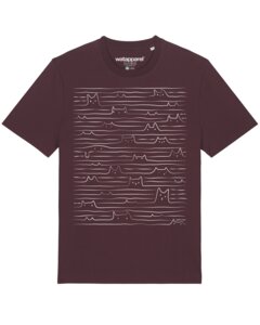 T-Shirt Unisex Doodle Cats - watapparel
