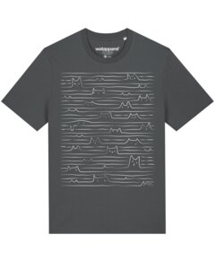 T-Shirt Unisex Doodle Cats - watapparel