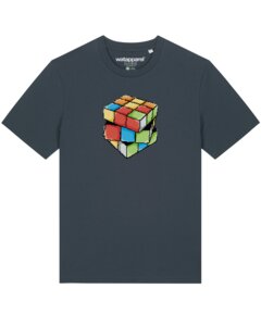 T-Shirt Unisex Pixel Zauberwürfel - watapparel