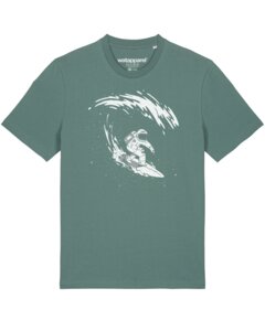 T-Shirt Unisex Surfing Spaceman - watapparel