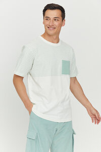 T-Shirt - Felton Striped T - aus Bio-Baumwolle - Mazine