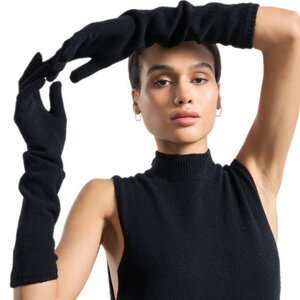 lange Handschuhe aus Recycelter Kaschmirwolle - Rifò - Circular Fashion Made in Italy