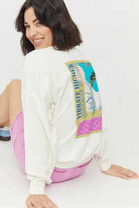 Sweatshirt - Monica Sweater - aus Biobaumwolle - Mazine