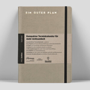 Ein guter Plan Pro Zeitlos – Kompakter Terminkalender für mehr Achtsamkeit (Reduzierter Restbestand) - Ein guter Plan