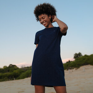 T-Shirt Kleid MAILA aus Bio-Baumwolle - NORDLICHT