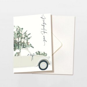 Klappkarte mit Umschlag, FSC zertifiziert - Wildblumen Atelier