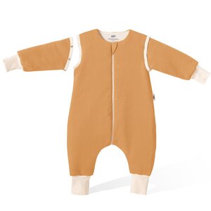 1.5 TOG Ganzjahres Baby Schlafsack mit Füßen & abnehmbaren Ärmeln - 100% GOTS zertifiziert - Ganzjähriger Kinderschlafsack mit Füßen - Mababu
