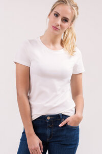T-Shirt Lea Modell aus Bio-Baumwolle - l'amour est bleu