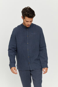 Lockeres Hemd - Altona Linen Shirt - aus Leinen - Mazine