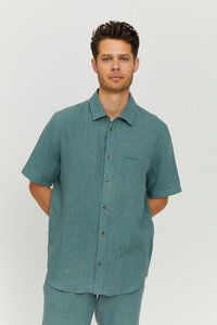 Lockeres Hemd - Leland Linen Shirt - aus Leinen - Mazine