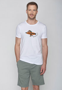 Animal Sloth Surf Guide - T-Shirt für Herren - GREENBOMB