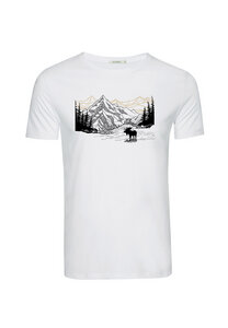 Nature Moose Mountain Guide - T-Shirt für Herren - GREENBOMB