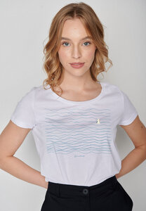 Animal Seagull Waves Loves - T-Shirt für Damen - GREENBOMB