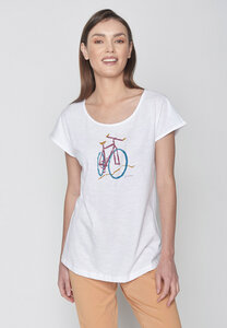 Bike Brush Cool - T-Shirt für Damen - GREENBOMB