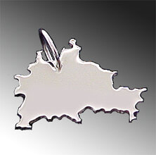 BERLIN Kettenanhänger in 925 Silber - S.W.w. Schmuckwaren