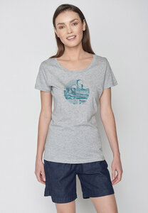 Nature Surf Circle Loves - T-Shirt für Damen - GREENBOMB