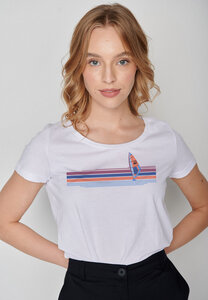 Nature Windsurf  Loves - T-Shirt für Damen - GREENBOMB