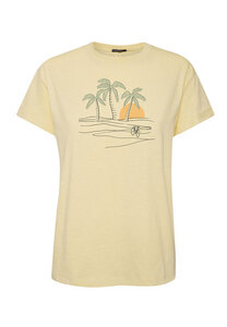 Nature Sunset Palms  Stop - T-Shirt für Damen - GREENBOMB