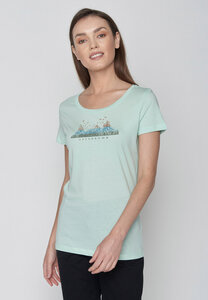 Nature Mountain Colours  Loves - T-Shirt für Damen - GREENBOMB